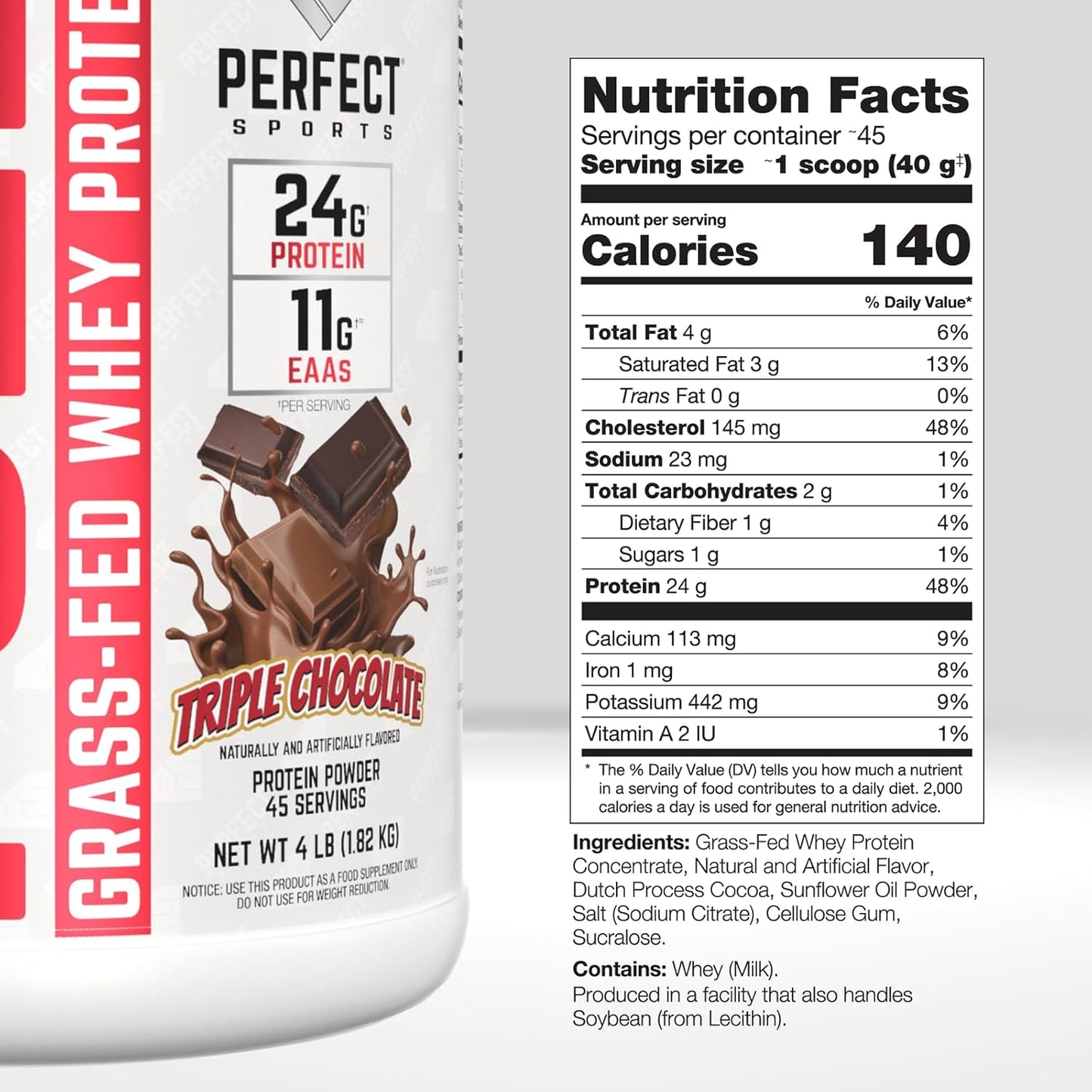 PS ULTRA FUEL 100% Grass-Fed (45 Servings)
