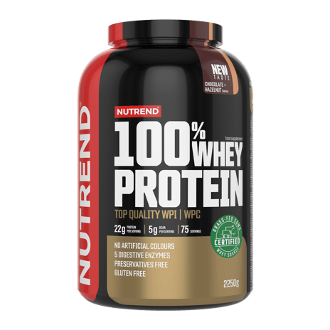 Nutrend 100% Whey Protein 2.25kg (75 servings)