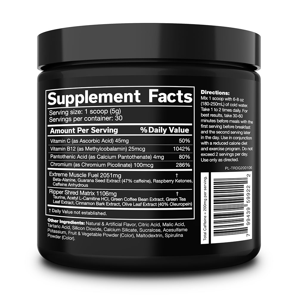 JNX The Ripper! Fat Burner