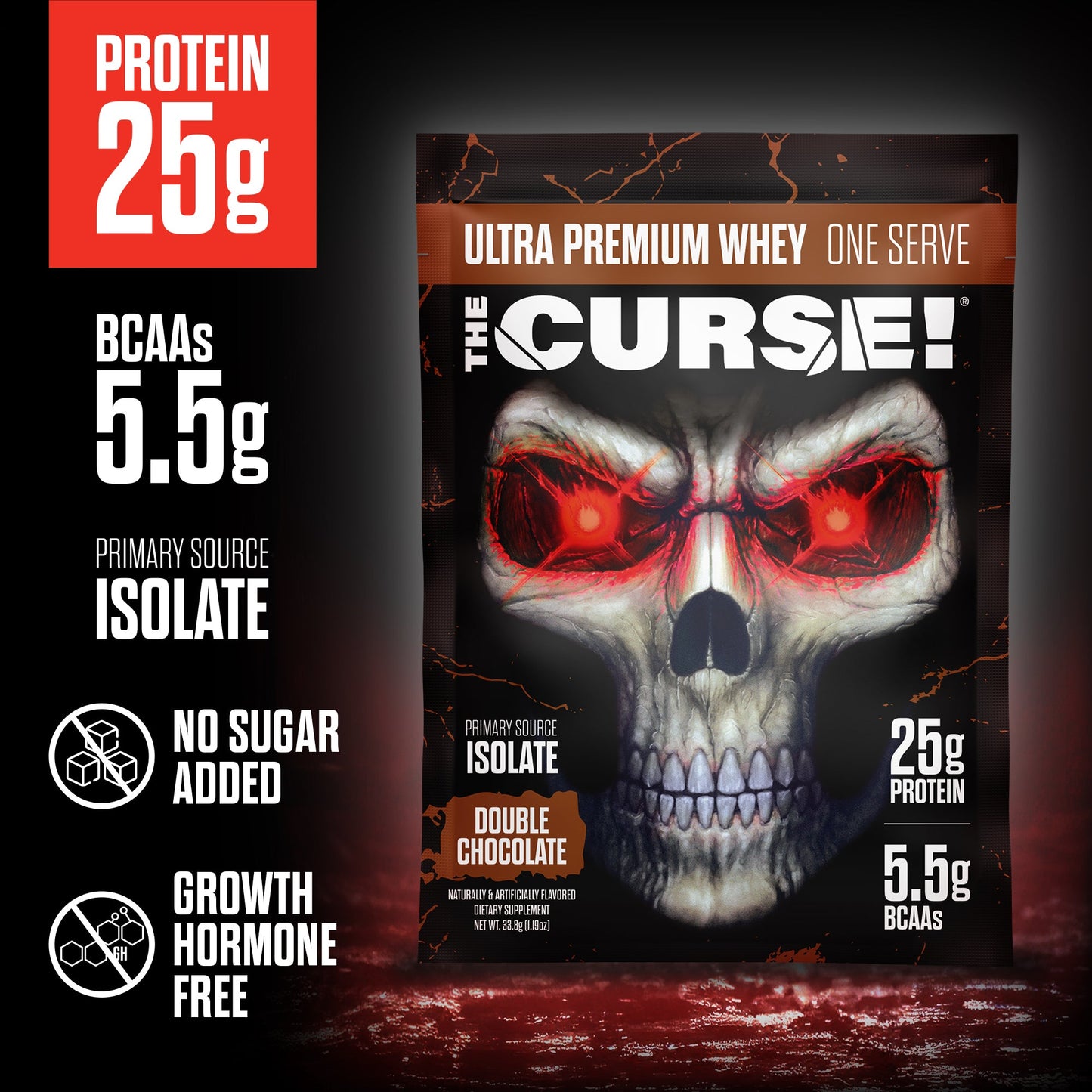 JNX The Curse! Ultra Premium Whey (Primarily ISOLATE) 1 Serve
