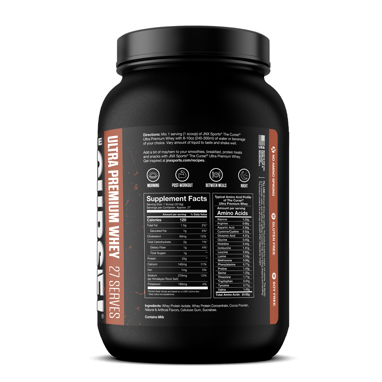 JNX The Curse! Ultra Premium Whey (Primarily ISOLATE) 2lbs