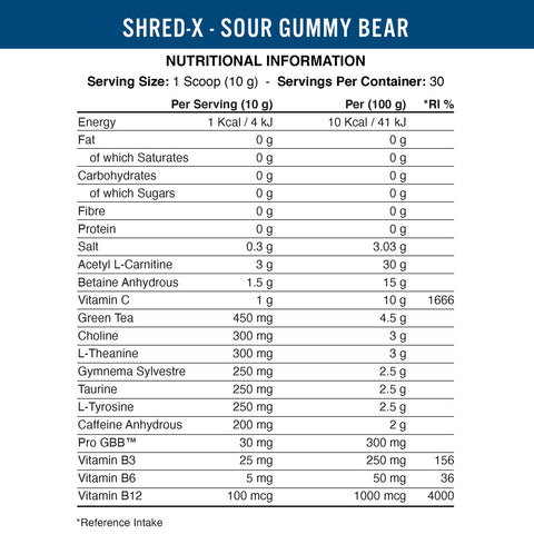 Shred-X Thermogenic (Ultimate Fat Burner UK)