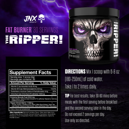 JNX The Ripper! Fat Burner